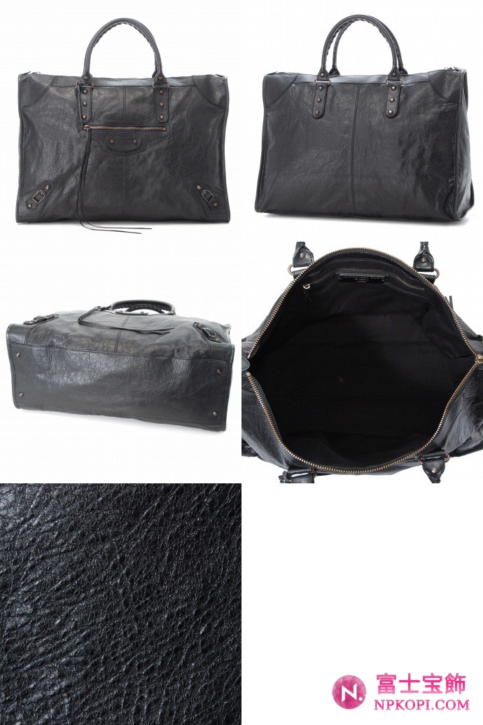 BALENCIAGA/バレンシアガ 2012年春夏CLASSIC WEEKENDERエディターズバッグ 110506 D94JT 1000 